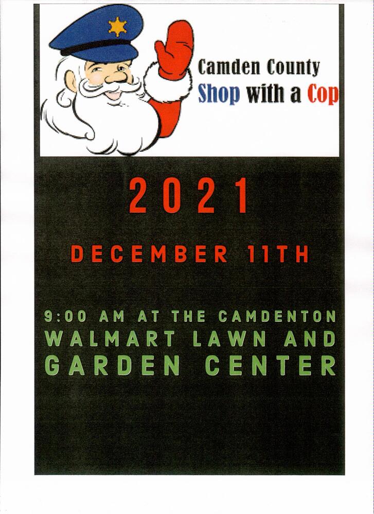 Shop with a Cop 2021 logo.